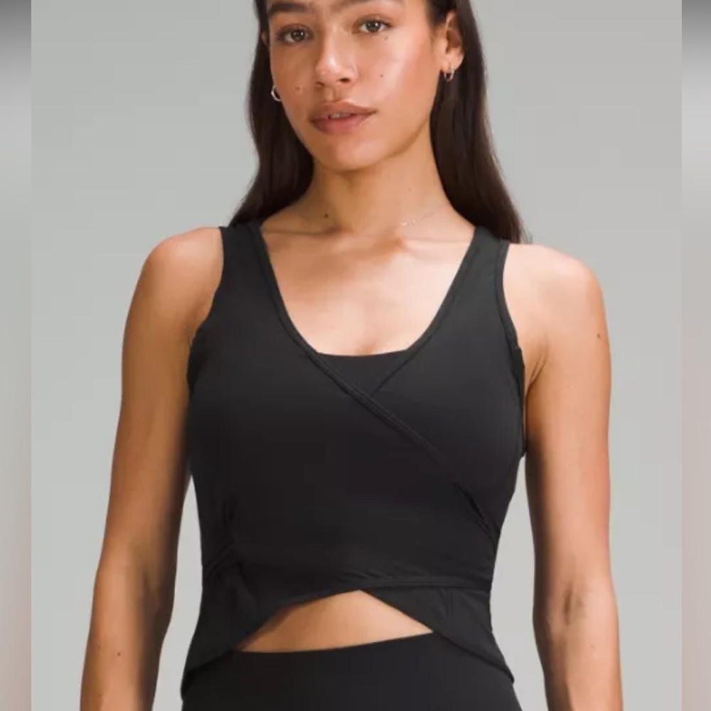 NWT Lululemon Its A Tie Tank Black (First Release) Sold Out Size 12